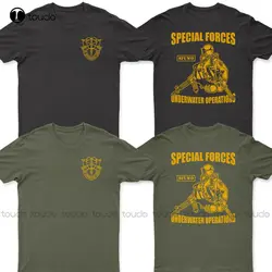 New Special Forces Underwater Operations Sfuwo Combat Diver T - Shirt T Shirts For Men Cotton Tee S-5Xl