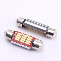 2PC C5W LED Canbus Festoon 31mm 36mm 39mm 41mm car Bulb Interior Reading Light License Plate Lamp White 5000K free error