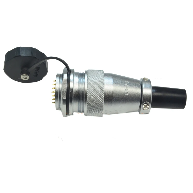 Original WEIPU WS28 TQ + Z ZM ZG 2 3 4 7 8 9 10 12 16 17 20 24 26 Pin Stecker Weiblich TQ Sleeve Kabel Stecker Männlichen Runde Buchse – Detail 9