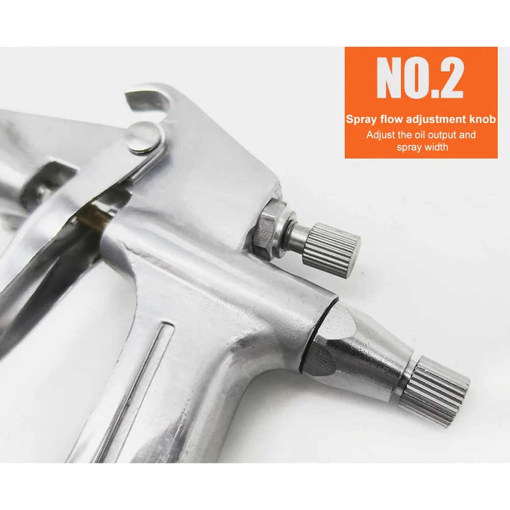 125ml Spray Gun 0.5 Mm Nozzle Aluminum Alloy Sprayer Air Brush Paint Tool Gravity Feeding Airbrush Penumatic for Painting Cars