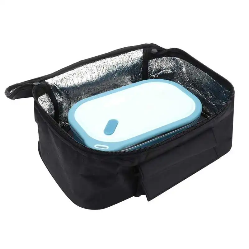 Portable Mini Car Microwave 12V Electric Oven Fast Heating Picnic Box for Travel Camping Food Cooking Oven for Lunch Boxes