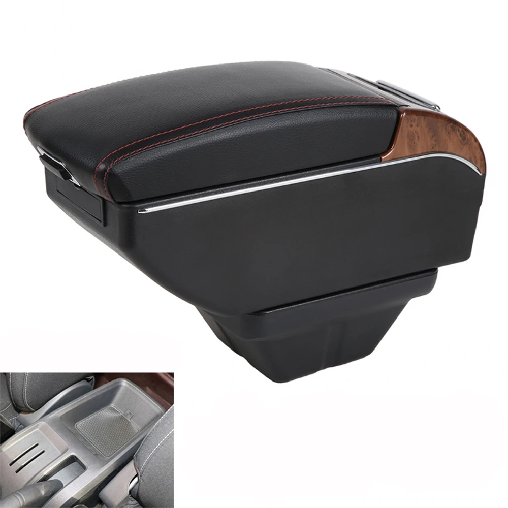 

For MG ZS Armrest Box Retrofit Parts Center Console Special Storage Space Car Elbow Rest with USB Cup Holder