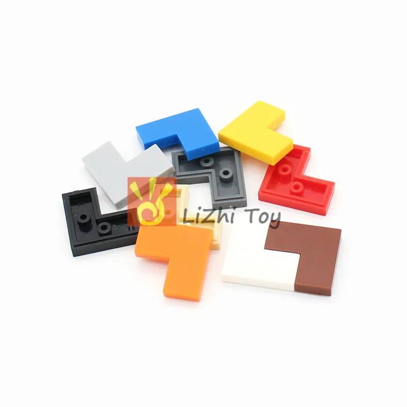 

MOC Brick 14719 Tile 2x2 Corner Classic Piece Building Block Toys Accessory Compatible with All Brands Building Blocks