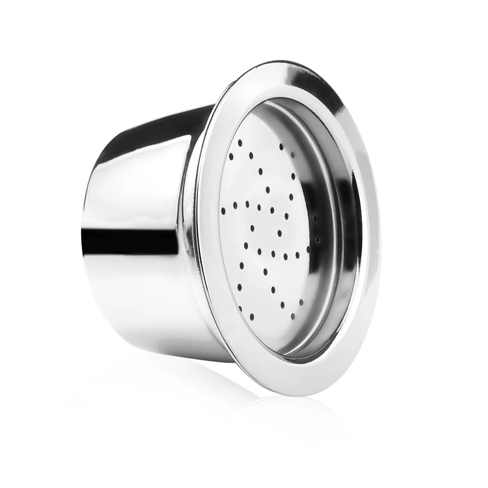 Refilable ECO-Friendly STAINLESS STEE K Fee&  Tchibo Cafissimo ALDI Expressi Reusable Coffee Capsule Fit Tchibo Machine