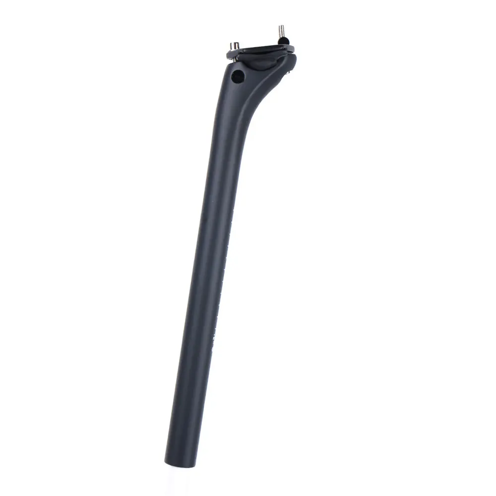 AliExpress ELITA ONE ELITAONE MTB Carbon Seat Post 27.2/30.9/31.6mm Offset 20mm Road Bike Seatpost with Carbon Fiber Base Cover 350/400mm