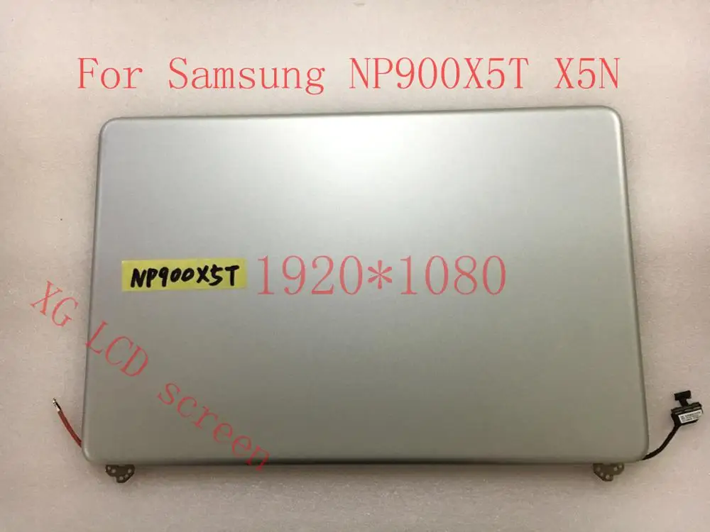 For the upper half of Samsung NP900X5T NT900X5T LCD assembly silver 1920 * 1080 FHD Assembly