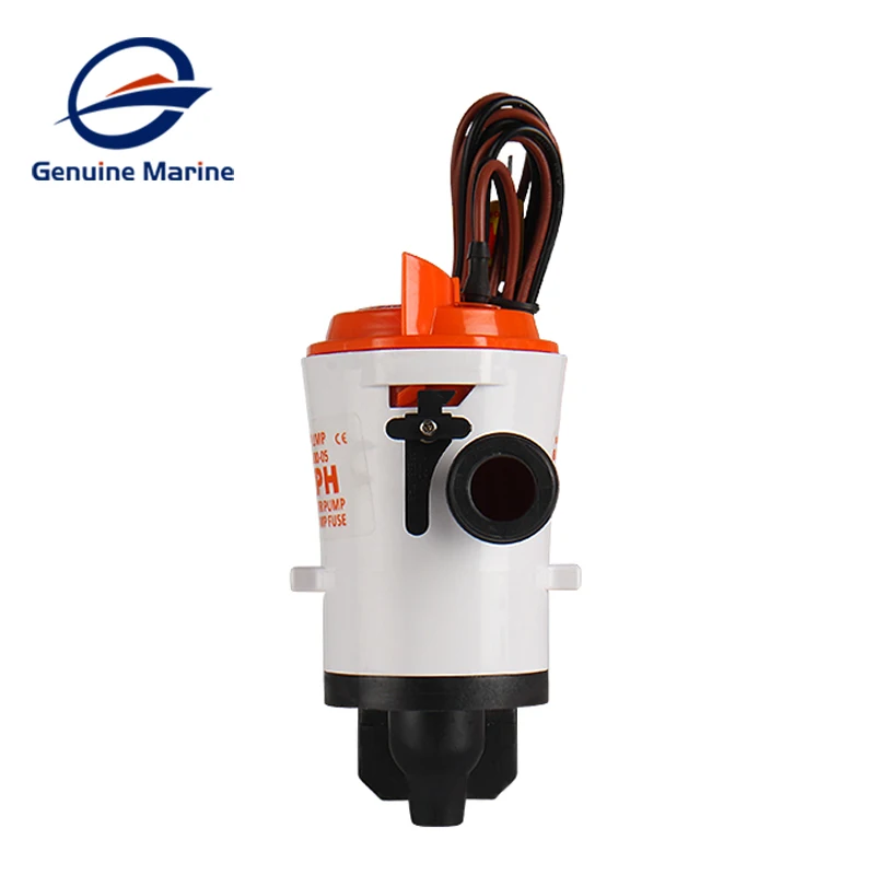 Seaflo 800gph 12v livewell bomba de aeração isca bomba de água ao vivo tanque isca para a pesca barco marinho navio bilge bomba ângulo l estilo