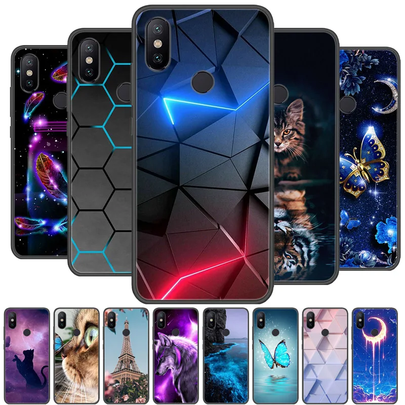 For Xiaomi Mi A2 Lite Case For Mi A2 Cover Soft Silicone Back Cover Bumper For Xiaomi Mi A2 Lite Case For MiA2 Lite Fundas bags