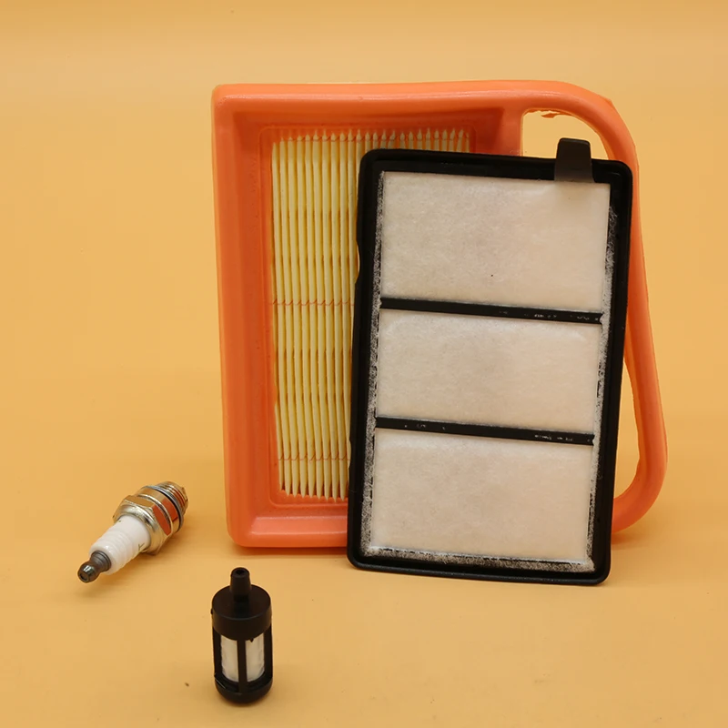 Filtro de combustible de aire de bujía, piezas de motosierra de jardín para Stihl TS410 TS420 4238 141 0300 4238 140 1800