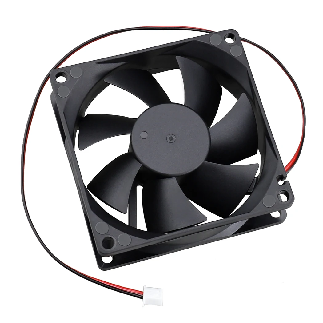 1PCS Gdstime DC 48V 2Pin 80mm 80x80x25mm 8CM 8025 Ball Bearing Cooling Axial Fan 80*25mm Brushless Laptop PC CPU Case Cooler Fan