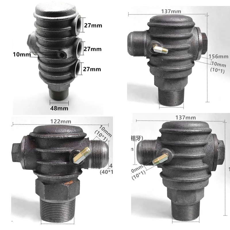 

Air Compressor Cast Iron Heat Dissipation Pneumatic Check Valve Internal/Male Thread Return Valve Connector Oil free Compressor