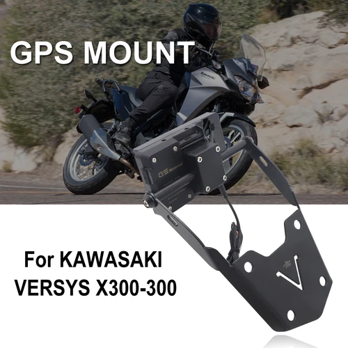 Imagen 1 del producto Envío gratuito versys 300X marco de navegación accesorios de motocicleta soporte de navegación modificado apto para KAWASAKI VERSYS X300 X-300