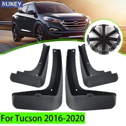 OE Styled Molded Mud Flaps For Hyundai Tucson TL 2015 2016 2017 2018 2019 Mudflap Splash Guards Mudguards Front Rear Car Styling