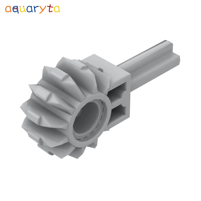 

AQUARYTA Building Blocks Parts8-Tooth Gear with 1.5L Cross Shaft Compatible 24014 MOC DIY Creative Assembles Particles Toys Gift