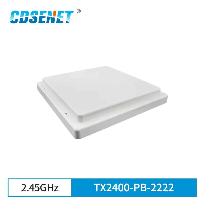 2.45GHz Wifi Flat Antenna High Gain16dBi Wifi Antenna Waterproof Directional Aerial 50W SMA-J Interface CDSENET TX2400-PB-2222