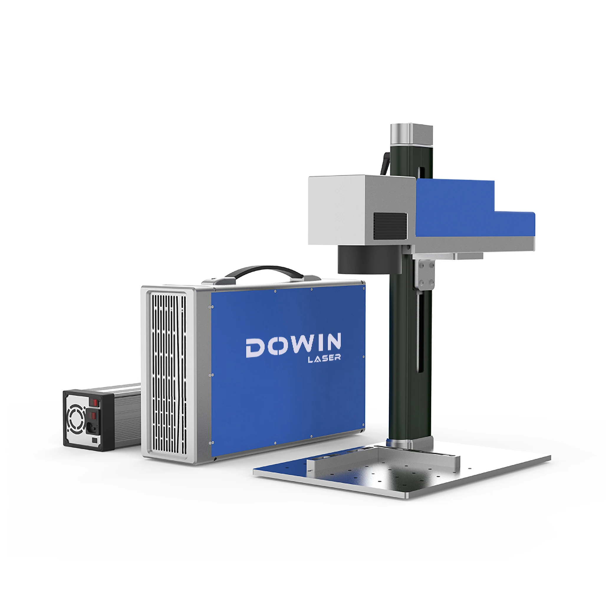 

DOWIN 20w fiber laser marking machine is suitable for metal nameplate engraving
