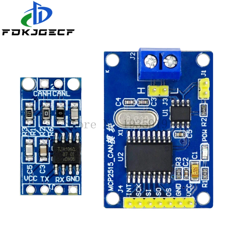 MCP2515 CAN Bus Driver Module Board TJA1050 Receiver SPI For 51 MCU ARM Controller Interface Module For Arduino