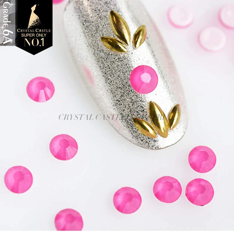 Crystal Castle 6A Best Flatback Stones DIY Shoes Glass Strass Nail Art Bling Club Diamond Lacquer No-Hotfix Rhinestones 6ANHFLQ