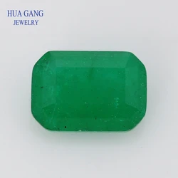 Synthetic Colombia Stone Octangle Shape Step Cut Synthetic Crystal&Glass Gems For Jewelry Making 4x6~15x20mm