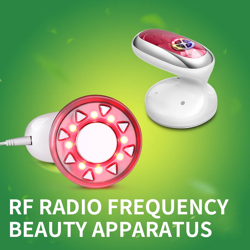 SC152 جهاز تجميل بتردد الراديو CV جهاز تجميل بالموجات فوق الصوتية LED لون فاتح تجديد الجلد