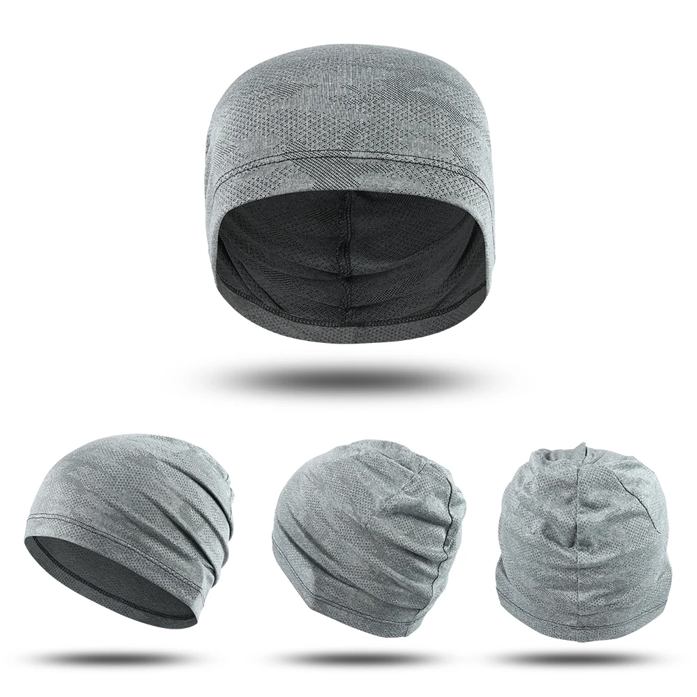 Lot De 4 Bonnets Fins - Pour Sport Sous Casque - Polyester - Coupe-vent - Taille Unique