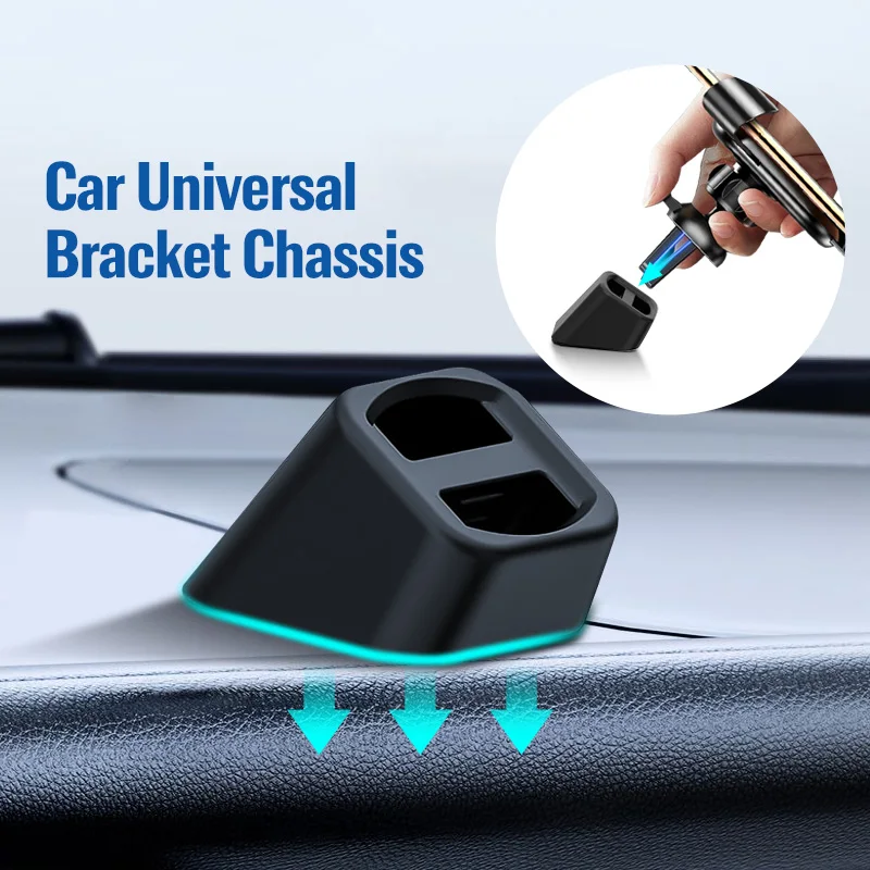 Mobile Phone Bracket Base In Car Universal Car Air Outlet Clip Bracket Base Smartphone GPS Navigation Stand for Phone Holder