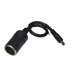 JKM Car Cigarette Lighter Socket To DC5521 Power Cord 16 AWG For Mobile Coffee Machine