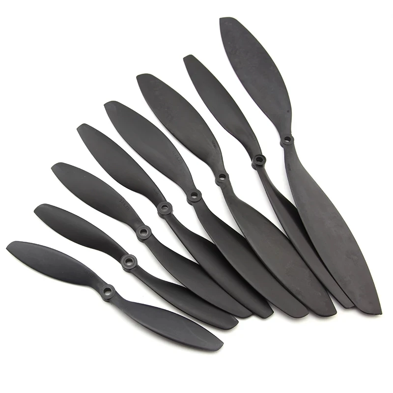 Gemfan Carbon Nylon Propeller 8038 8045 9047 1038 1045 1050 1147 z adapterem do samolotu RC Multirotor stałe skrzydło