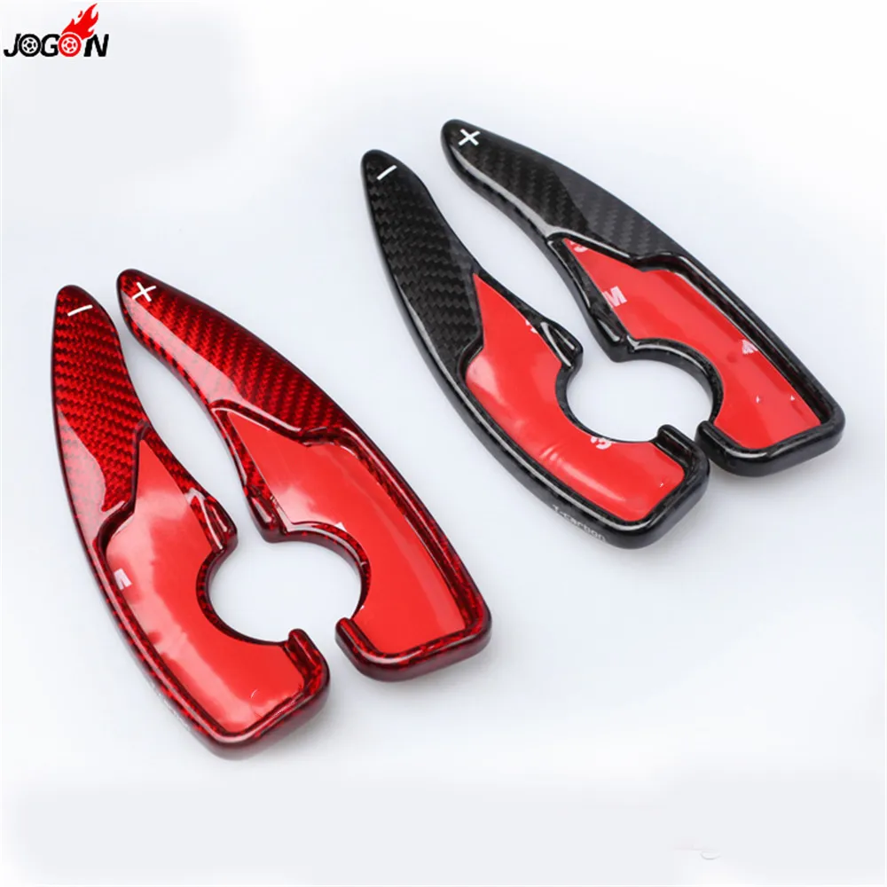 

For Toyota 86 FT86 GT86 For Subaru BRZ 2017 2018 Carbon Fiber Racing Steering Wheel Paddle Shifter Extension Shift Cover Trim