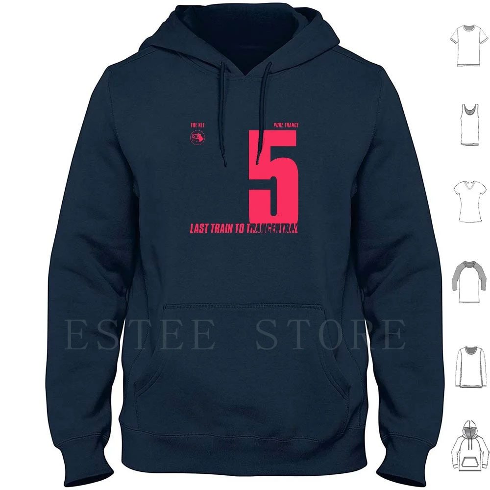 القطار الأخير إلى Trancentral 5 Pure Trance هوديي بأكمام طويلة نادرة Klf مبرر 1987 Cauty Drummond Shag كل ما تحتاجه هو الحب