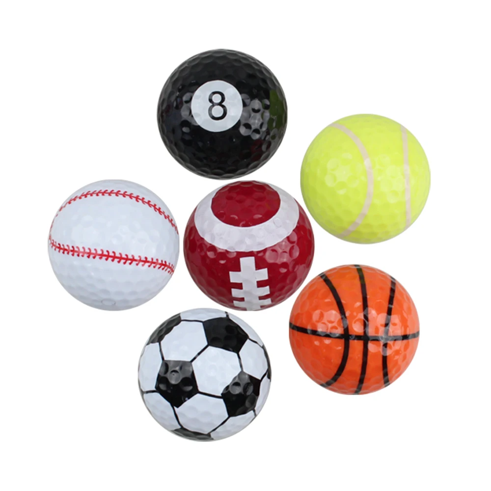 1 Pcs Mini Sport Farbe Driving Range übung Golfball Geschenk