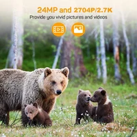 HC802A 2.7K 24MP Wireless Trail Camera Night Vision Hunting Wildlife Surveillance Photo Trap Cam with Tracking Features 3