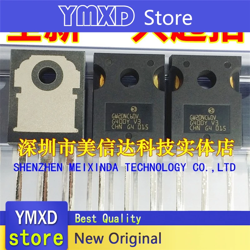 

10pcs/lot New Original GW20NC60V GW20NC60VD field-effect Tube TO-247 In Stock