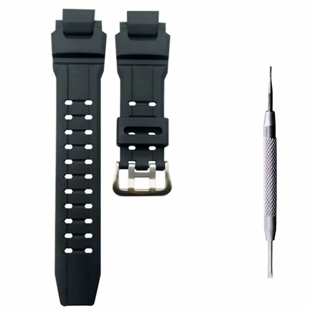 

Watchband For G-Shock GW-A1100/GW-A1000/G-1400/ Wristwatches Strap Rubber Wristband Watch Belt Bracelet Replace