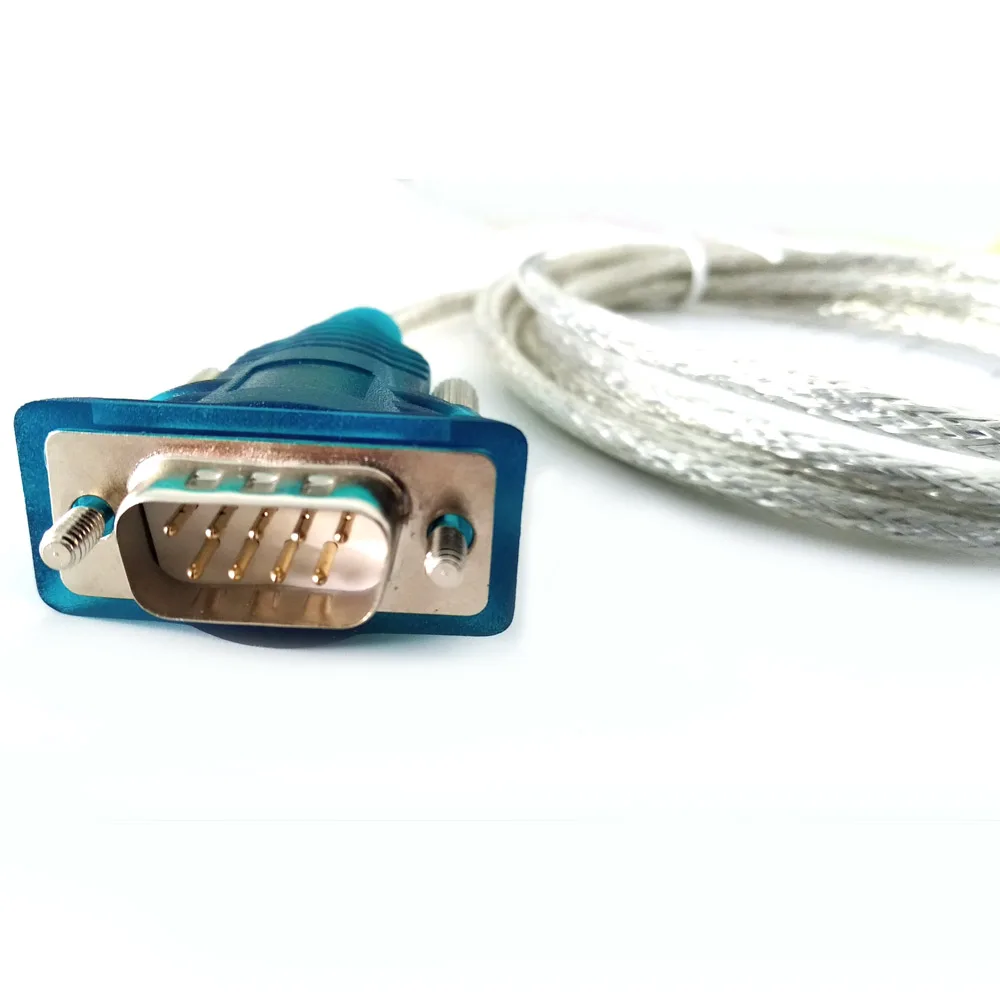 C-h340 Usb Rs232 To D-B9เก้าพินโทรศัพท์มือถือ Serial อุปกรณ์อะแดปเตอร์สายเคเบิลสื่อสาร