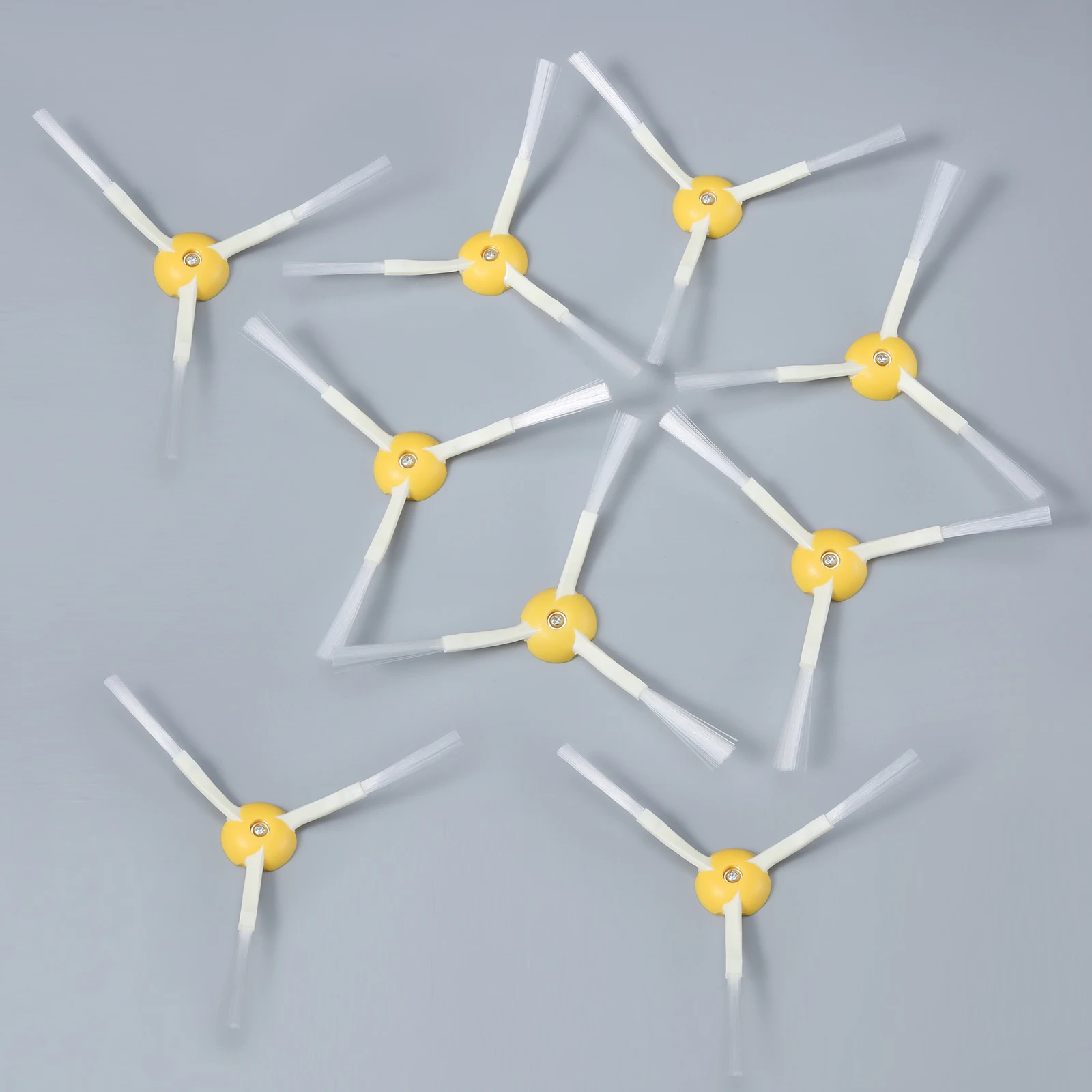 9Pcs Replacement 3-Armed Side Brushes for Roomba 500 600 700 Series 510 520 525 530 531 532 535 540 With Screw
