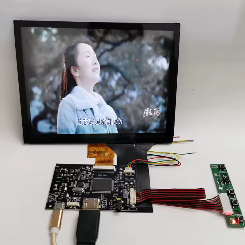 8 inch 1024*768 Capacitive Touch Screen 4:3 Monitor Module IPS LCD Display for LINUX Android Windows 7 8 10 Raspberry Pi