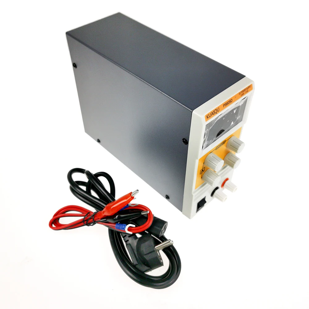 PS605D DC Power Supply Adjustable laboratory Digital Variable Voltage regulator Four display Double LED