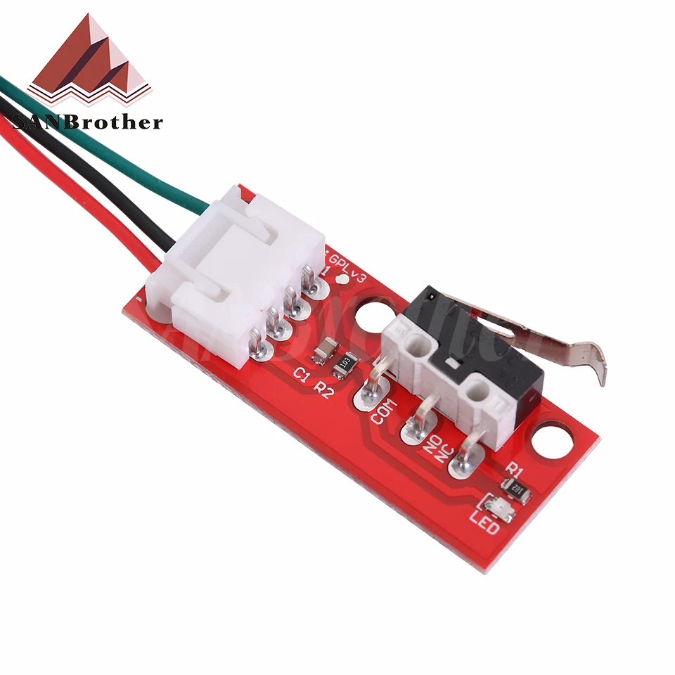 Endstop Mechanische Eindschakelaars met 3 Pin 70 cm Kabel RAMPS 1.4 Besturingskaart Deel Schakelaar 1 set 3D Printer Onderdelen