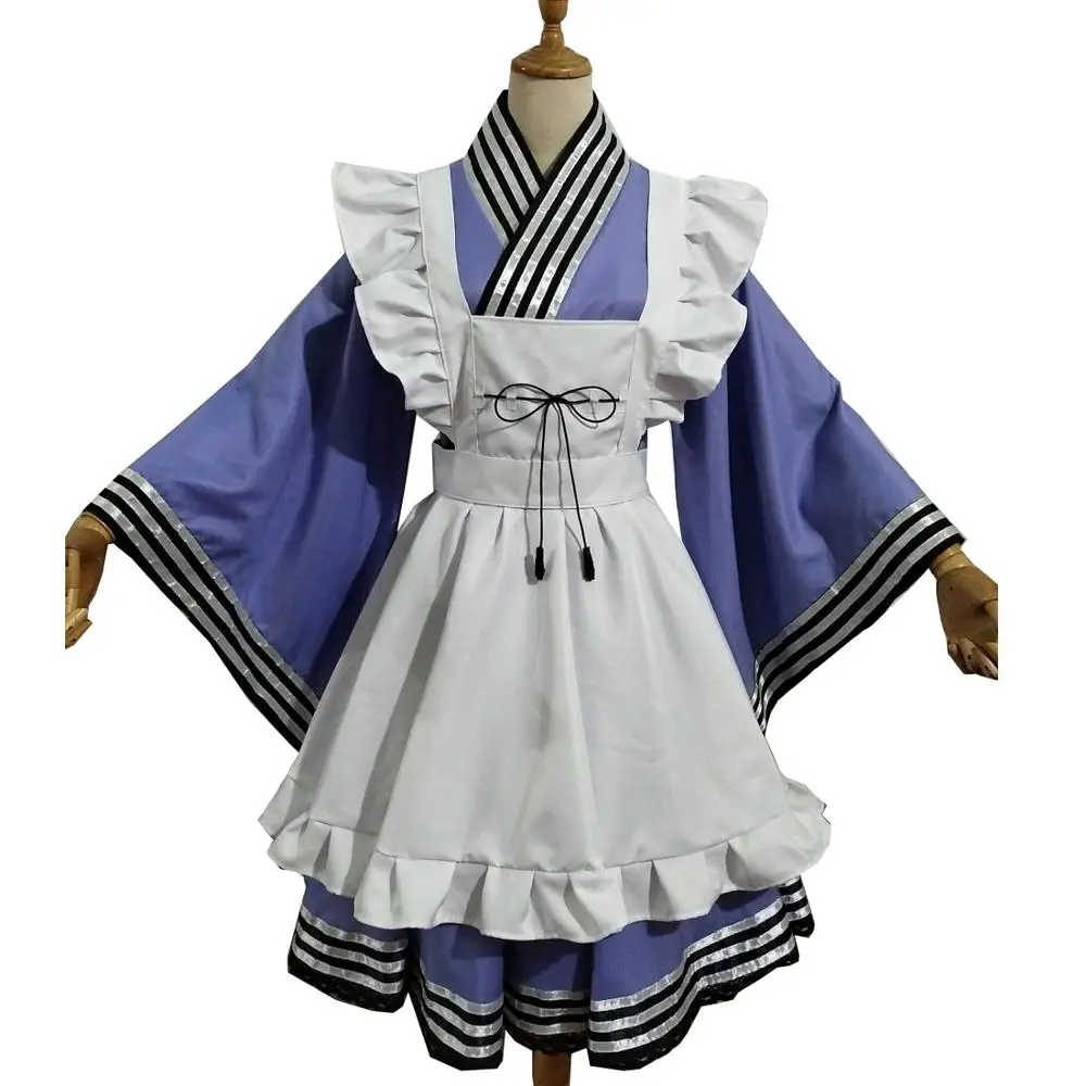 2020 Yu Gi Oh Duel Monsters Laundry Dragonmaid Cosplay Costume Server Maid Dress