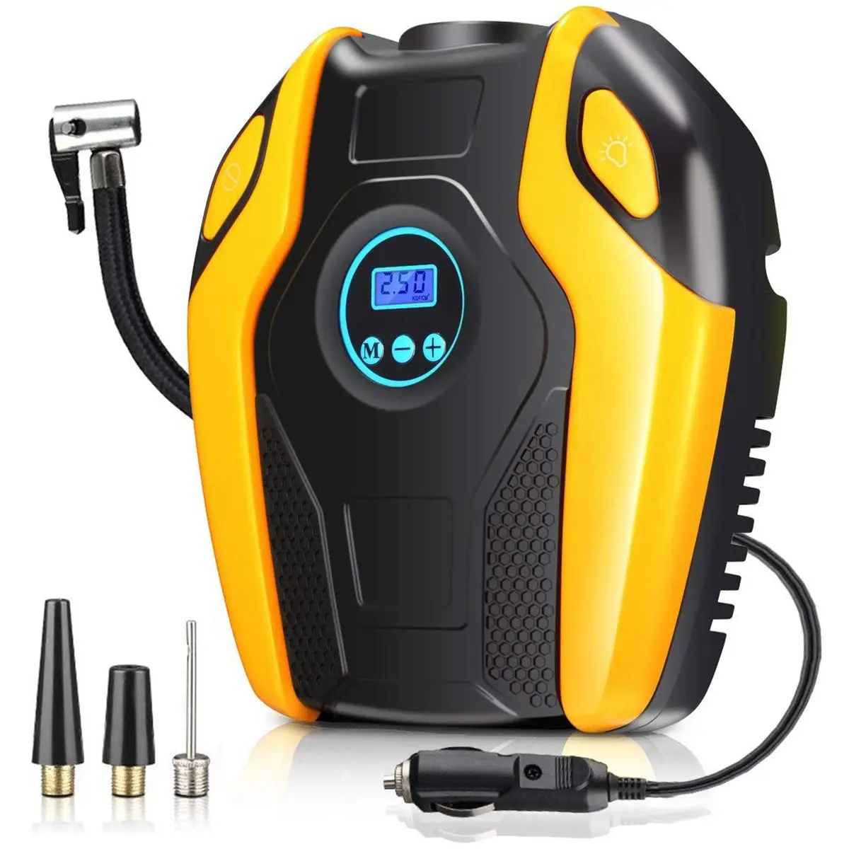 

Digital Car Tire Inflatable Pump Auto Portable Air Compressor for Cars Wheel Tires Electric 12V Mini Tyre Inflator