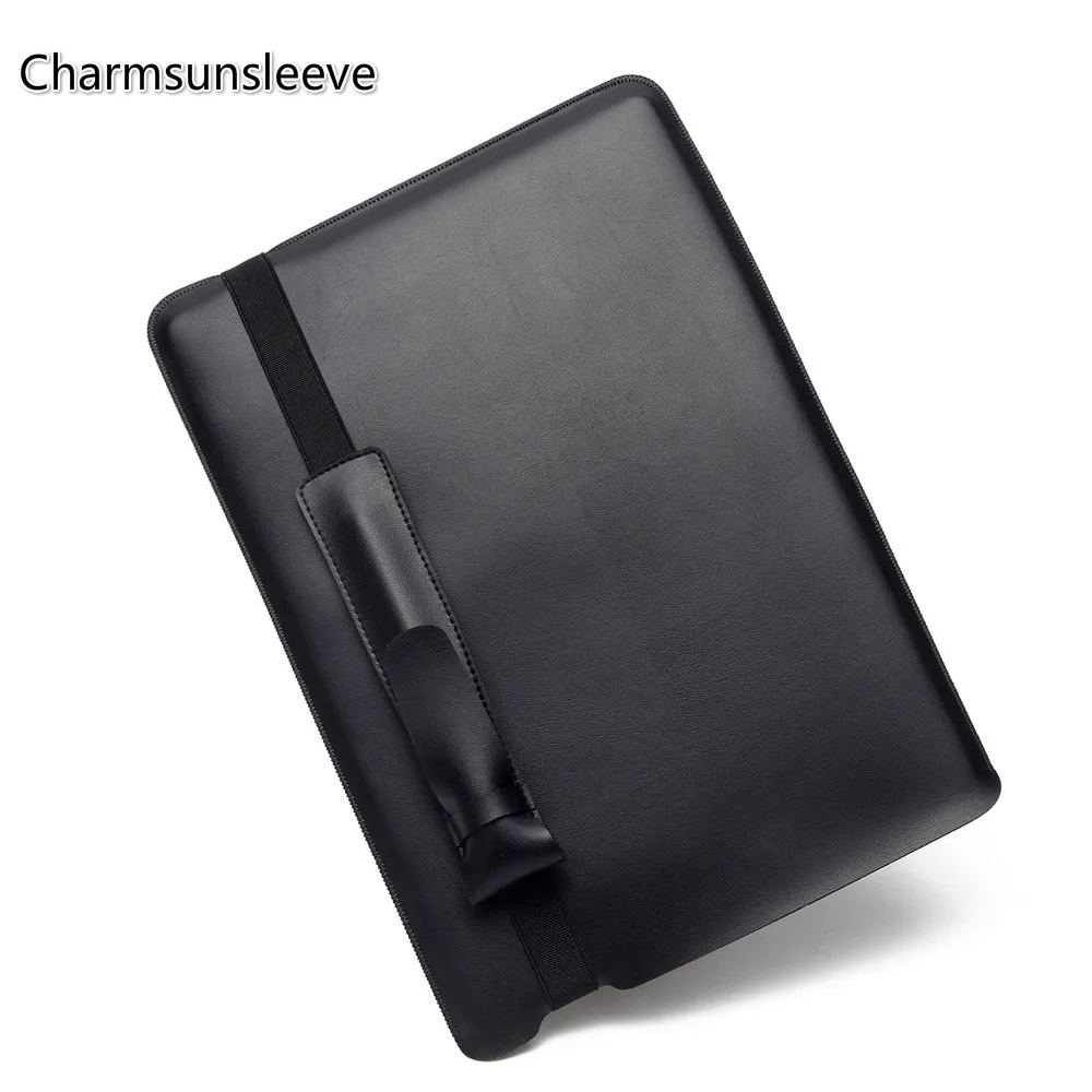 Imagem -01 - Charmsunmanga Capa para Lenovo Yoga Book C930 10.8 Capa de Couro de Microfibra Bolsa para Laptop com Estojo de Caneta charmsunmanga capa para lenovo yoga book c930 108 capa de couro de microfibra bolsa para laptop com estojo de caneta 01