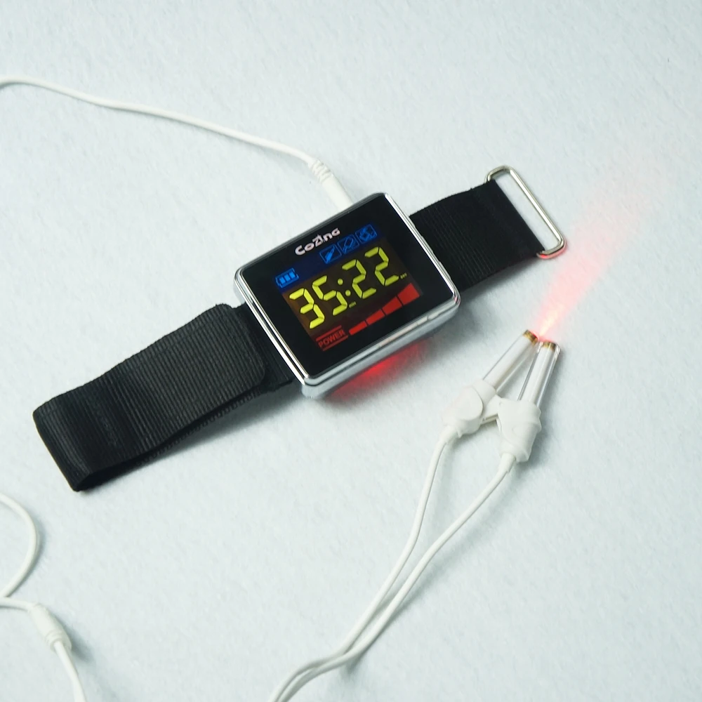 

New products 2020 650nm Laser Therapy Watch for Hypertension Diabetes Cerebral Thrombosis Rhinitis Cholesterol