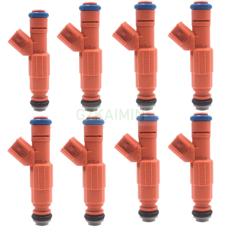 

Набор 8 Высокое качество Топливная форсунка/Насадка OEM CM5138, 5C3E-9F593-DB, 5C3E-9F593-DC 0280155917 для F-150 F-250 Lincoln 2005-2007