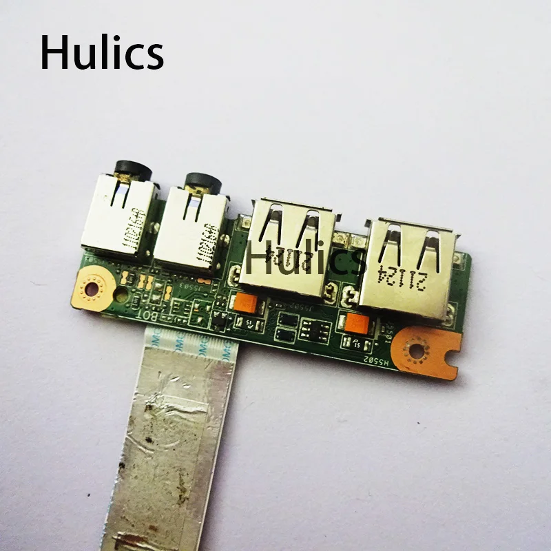 Hulics Used For Asus K53 K53SV A53S X53S K53S K53SD P53S P53Sj K53E X53E A53E USB JACK Audio Board