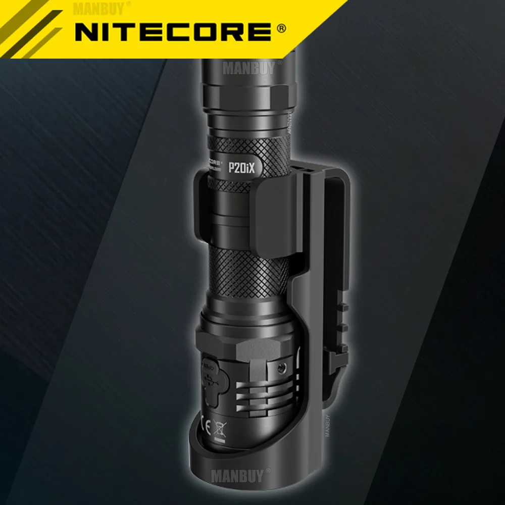 Genuine NITECORE P20iX 4000Lms CREE XP-L2 V6 4LED Rechargeable Tactical Flashlight 5000mAh NL2150HPi 21700 Battery Outdoor