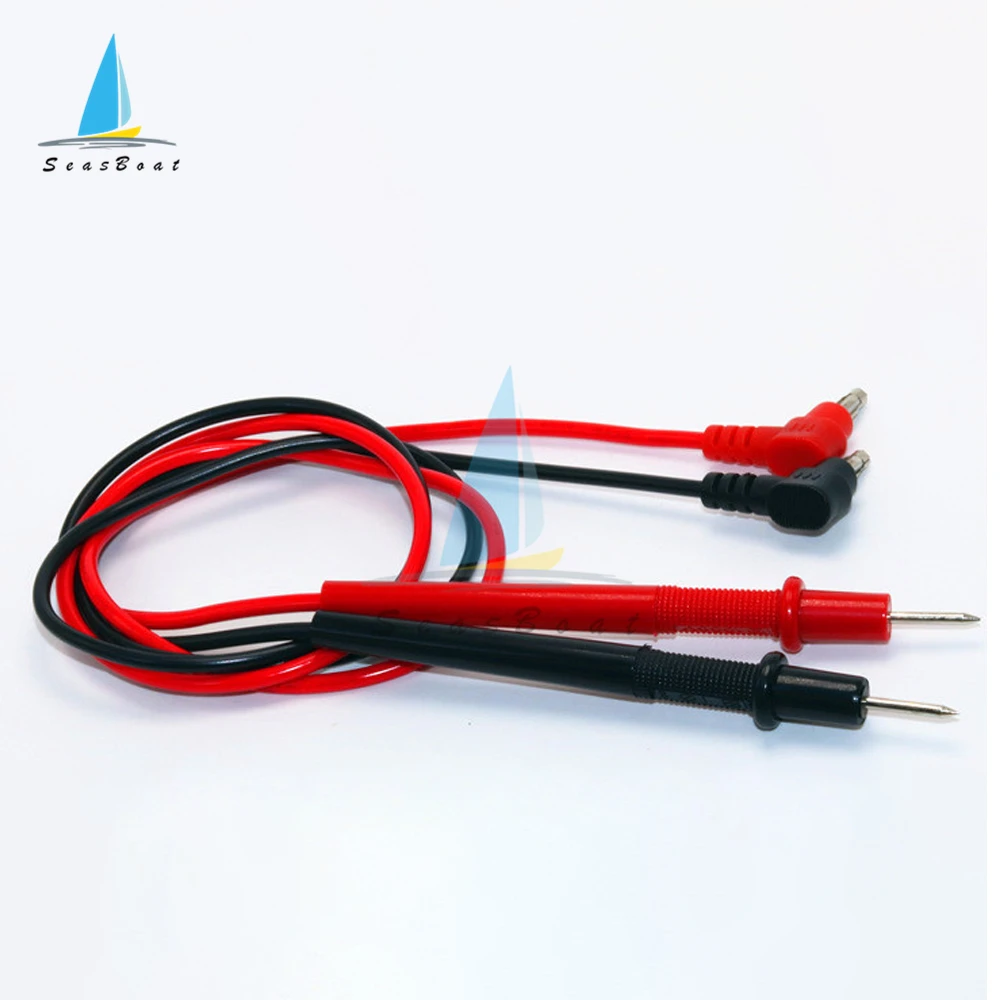 New 1 Pair 70cm Probe Multimeter Test Lead 1000v 10A Wire Pen Cable For Digital Meter Needle Tip Meter Needles Test Leads