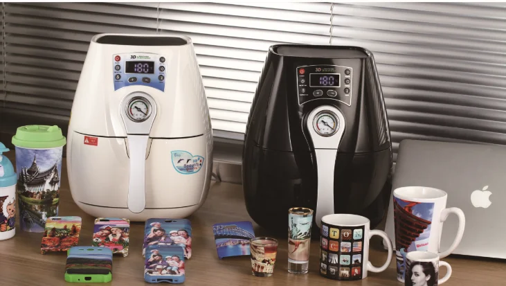 Mini Small 3d Sublimation Step Vacuum Heat Press Accessories  Multifunction Printer Machine