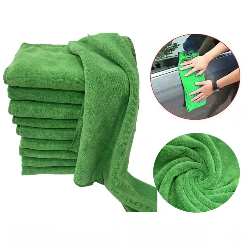 1/2/4 PCS Extra Soft Car Wash Microfiber Towel Amazing Eco Fabric Car Cleans Auto Detailing Faster Easier Home Car Never Scrat