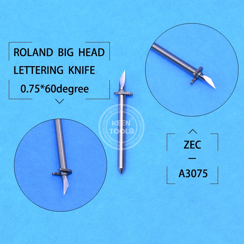 Big Head Roland Cemented Carbide Blade Vinyls Reflective Film Cutter ZEC-US025 ZEC-U3075 ZEC-A5022  ZEC-A3075 ZEC-U3100 SP-300